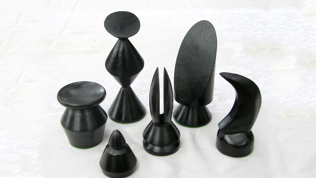 Men Modern Art Chess Set